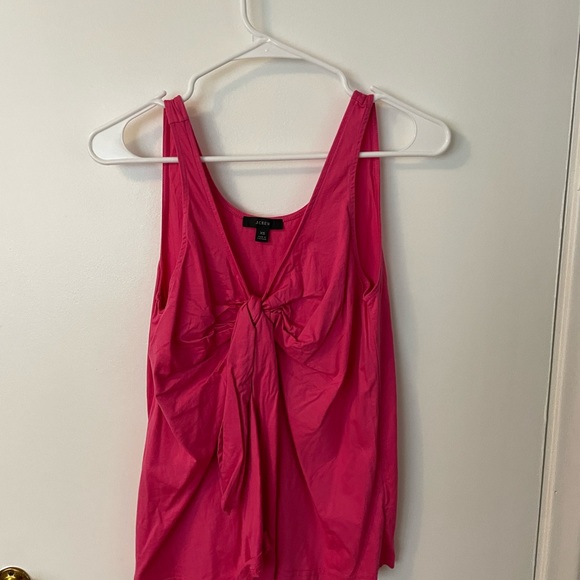 J crew tie front tank top. Size XS - Picture 1 of 3